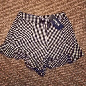 Nasty Gal Plaid Shorts